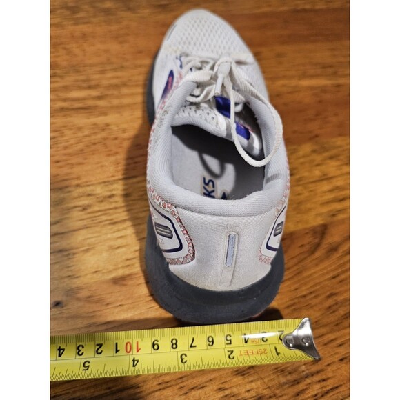 Brooks Shoes Ghost 14 Athletic Running Sneaker Womens 8.5 M White/Purple/Coral - Picture 9 of 12